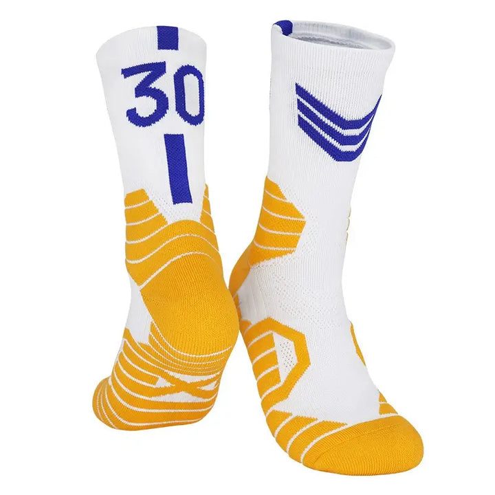 Breathable Non-slip Professional Basketball Crew Socks for Men 