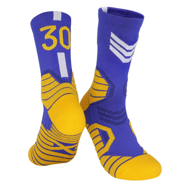 Breathable Non-slip Professional Basketball Crew Socks for Men 