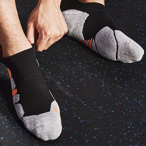 Anti-Slip Men Ankle SocksThick Towel Bottom Sport