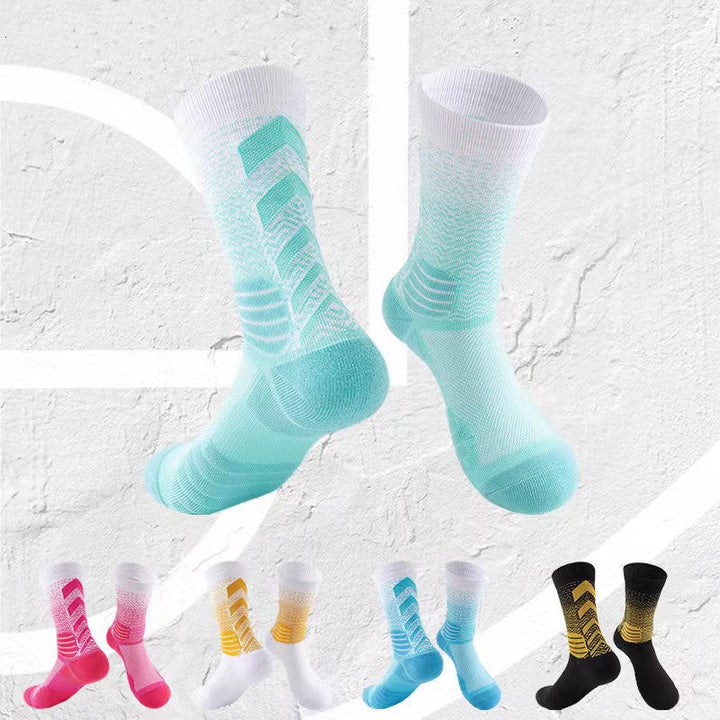 Basketball mid-calf all-season socks