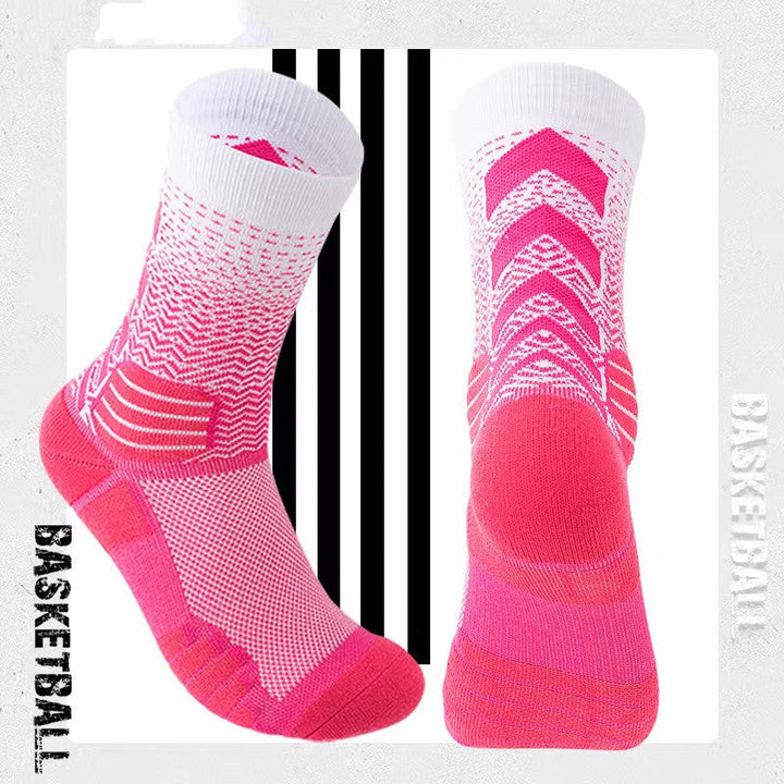 Basketball mid-calf all-season socks