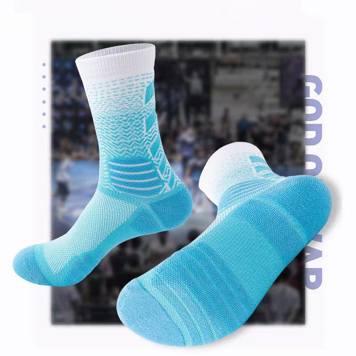 Basketball mid-calf all-season socks