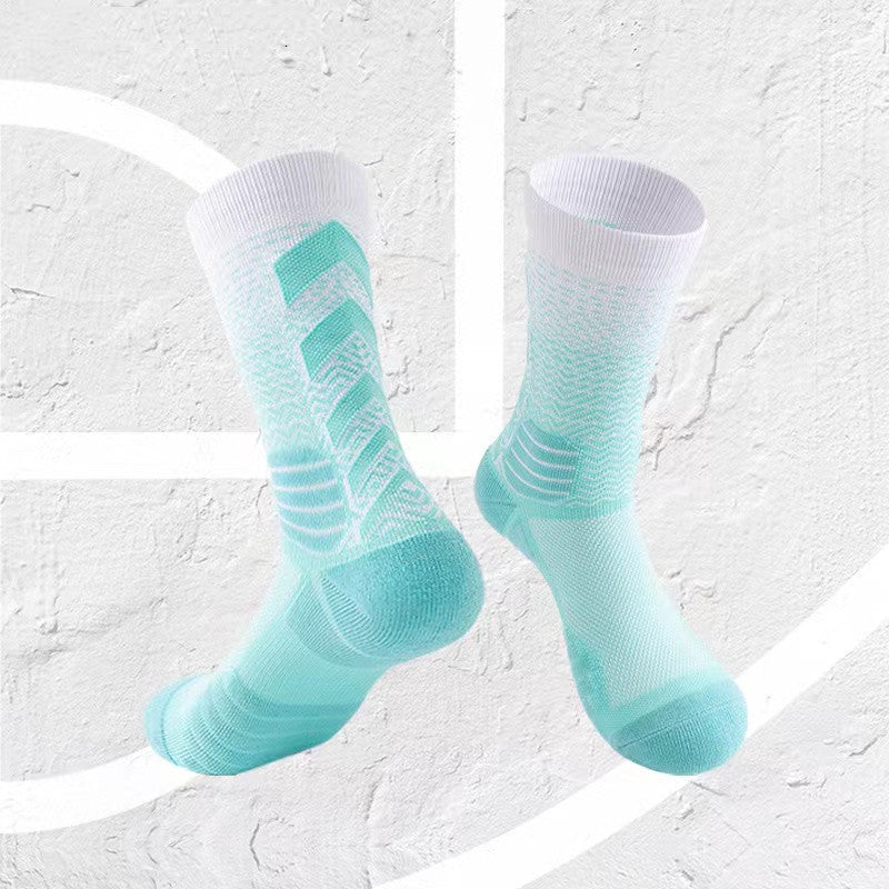 Basketball mid-calf all-season socks