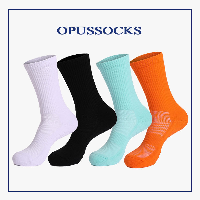 Opus™ | Breathable Cushioned Running Crew Socks | 3 Pairs