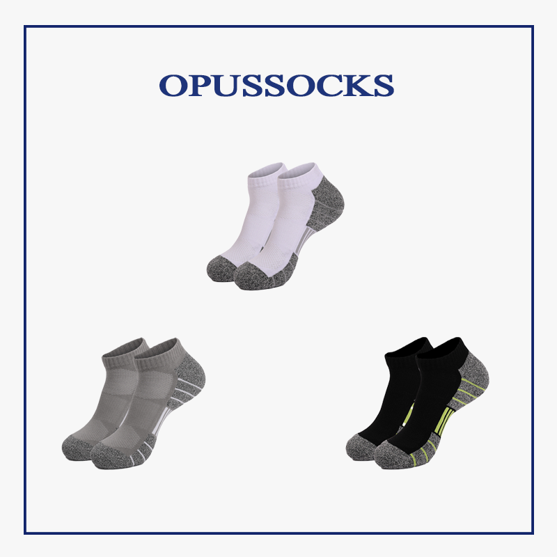 Opus™ | Coolmax® Shock Absorbing Running Ankle Socks | 1 Pair