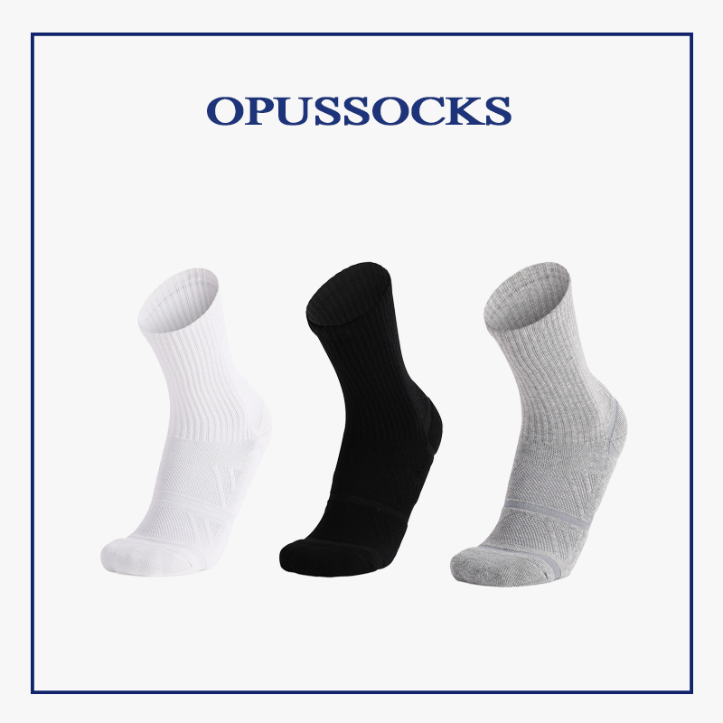 Opus™ | Coolmax® Thick Padded Running Crew Socks | 3 Pairs
