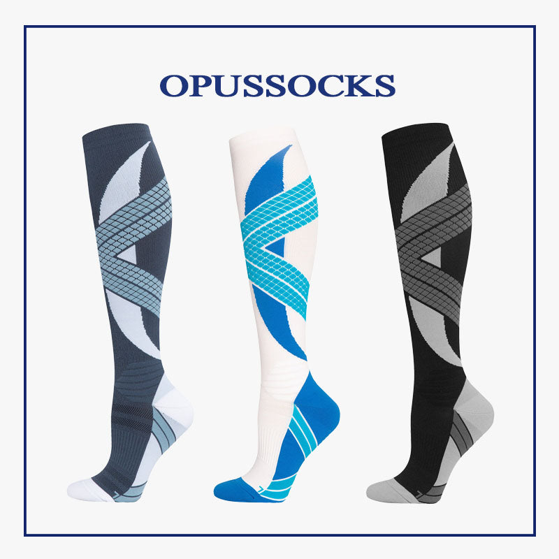 Cushioned Compression Running Over The Calf Socks | 1 Pair