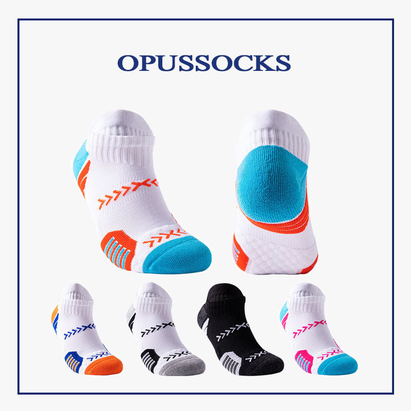 Men'S Anti-Slip Absorbing Quick-Drying Running Short Socks