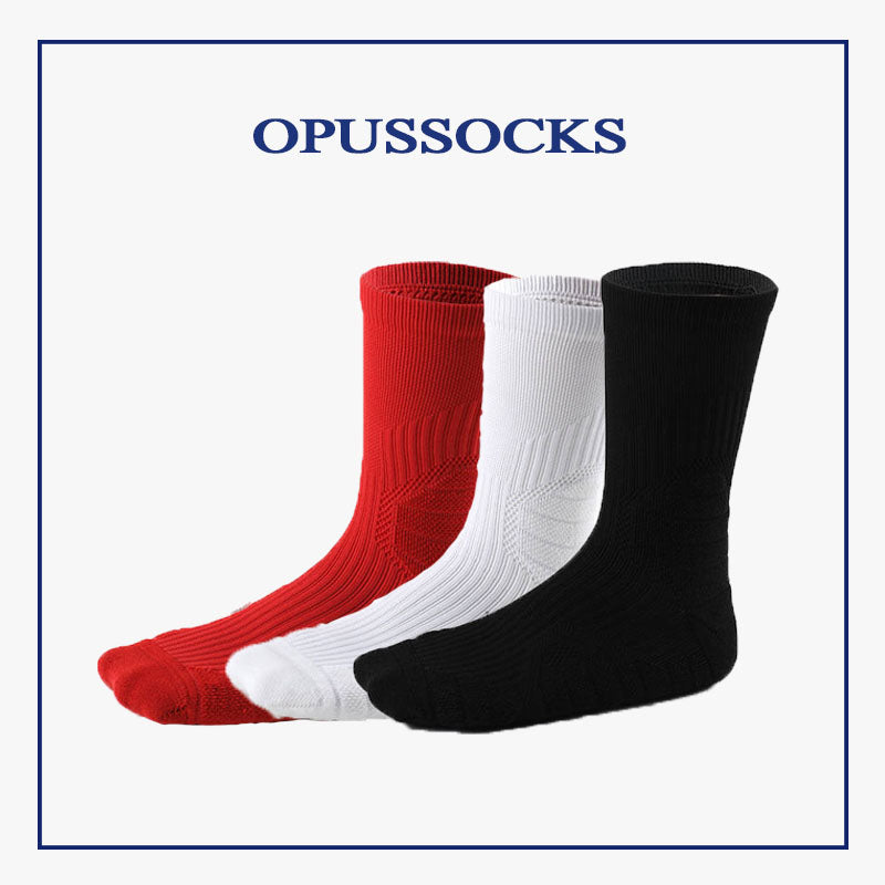 Chaussettes de sport épaisses et rembourrées pour hommes | 3 paires