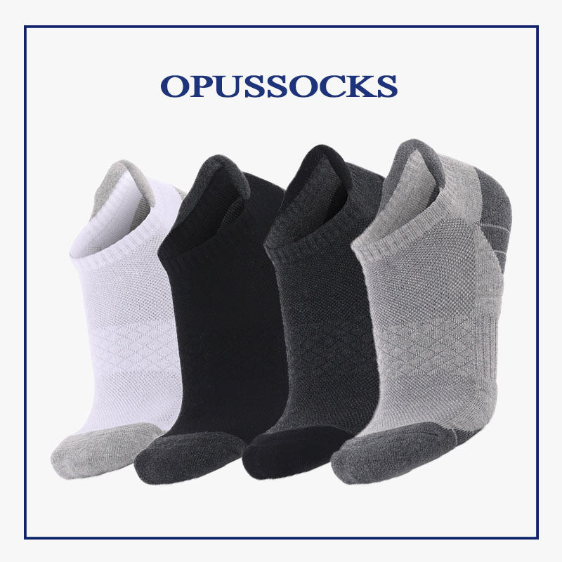 Chaussettes de sport décontractées pour hommes avec fond en serviette