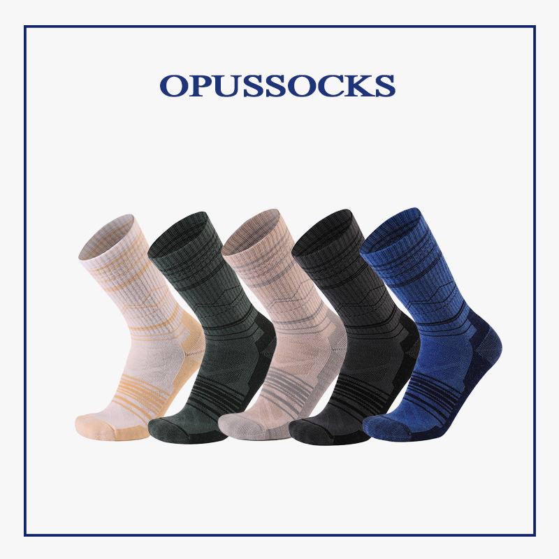 Opus™ | Merino Wool Shock Absorbent Running Crew Socks | 1 Pair
