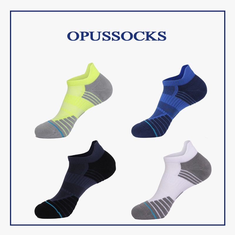Opus™ | Mesh Breathable Cushioned Running Ankle Socks | 3 Pairs