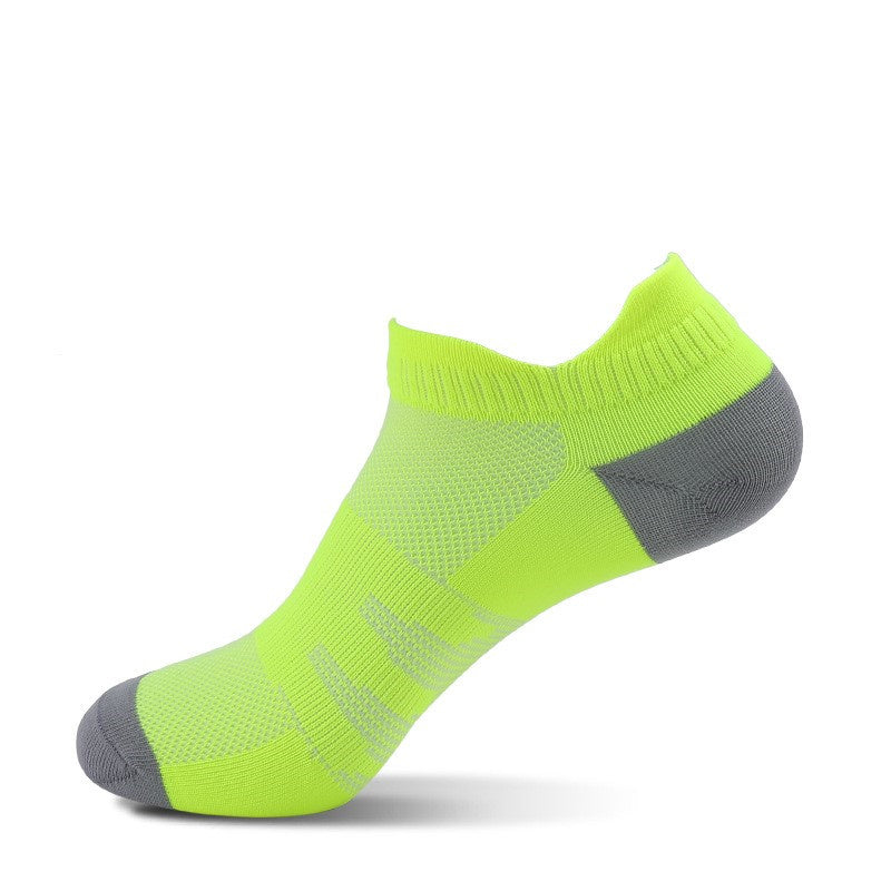 Mesh Breathable Thin Sports Socks Green