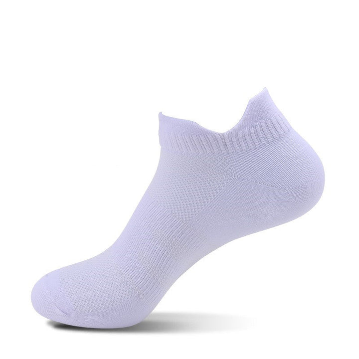 Mesh Breathable Thin Sports Socks White