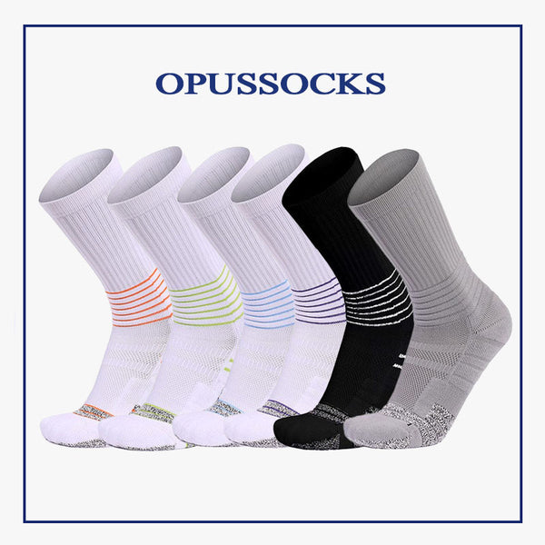 OpusSocks Coolmax® Breathable Basketball Crew Socks