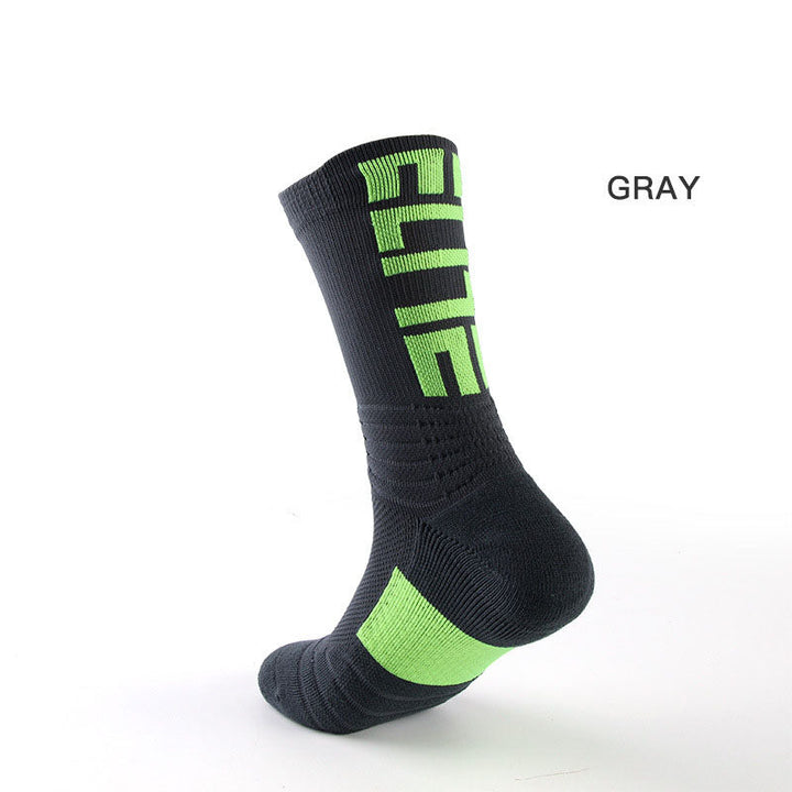 Men's straight line sports socks