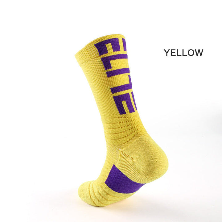 Men's straight line sports socks