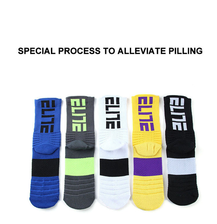 Men's straight line sports socks